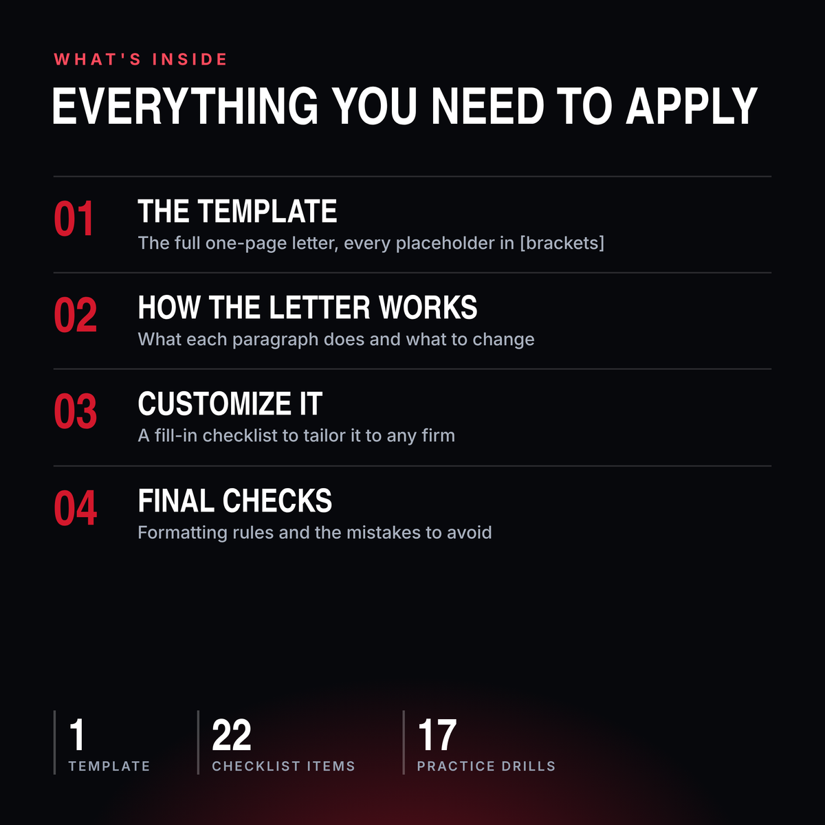 Cover Letter Template